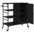 Troler de Bucătărie Stejar negru 87.5 x 38.5 x 84.5 cm GartenMobel Dekor