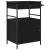 Troler de Bucătărie Stejar Negru 56 x 43 x 89.5 cm GartenMobel Dekor