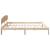 Cadru de pat cu headboard Maro 180 x 200 cm Lemn masiv de pin GartenMobel Dekor