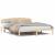 Cadru de pat cu headboard Maro 180 x 200 cm Lemn masiv de pin GartenMobel Dekor
