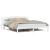 Cadru de pat cu headboard Alb 180 x 200 cm Lemn masiv de pin GartenMobel Dekor