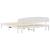 Cadru de pat cu headboard Alb 180 x 200 cm Lemn masiv de pin GartenMobel Dekor