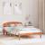 Cadru de pat cu headboard Maro 120 x 200 cm Lemn masiv de pin GartenMobel Dekor
