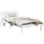 Cadru de pat cu headboard Alb 90 x 200 cm Lemn masiv de pin GartenMobel Dekor