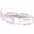 Cadru de pat cu headboard Maro 80 x 200 cm Lemn masiv de pin GartenMobel Dekor