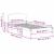 Cadru de pat cu headboard Maro 90 x 190 cm Lemn masiv de pin GartenMobel Dekor