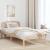 Cadru de pat cu headboard Maro 75 x 190 cm Lemn masiv de pin GartenMobel Dekor