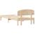 Cadru de pat cu headboard Maro 75 x 190 cm Lemn masiv de pin GartenMobel Dekor