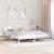 Cadru de pat cu headboard Alb 180 x 200 cm GartenMobel Dekor