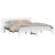 Cadru de pat cu headboard Alb 180 x 200 cm GartenMobel Dekor