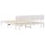 Cadru de pat cu headboard Alb 180 x 200 cm GartenMobel Dekor