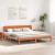 Cadru de pat cu headboard Maroniu cerat 180 x 200 cm GartenMobel Dekor
