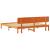 Cadru de pat cu headboard Maroniu cerat 180 x 200 cm GartenMobel Dekor
