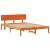 Cadru de pat cu headboard Maroniu cerat 160 x 200 cm GartenMobel Dekor