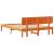 Cadru de pat cu headboard Maroniu cerat 150 x 200 cm GartenMobel Dekor