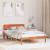 Cadru de pat cu headboard Maroniu cerat 120 x 190 cm GartenMobel Dekor