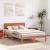 Cadru de pat cu headboard Maroniu cerat 120 x 190 cm GartenMobel Dekor