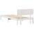 Cadru de pat cu headboard Alb 100 x 200 cm GartenMobel Dekor
