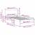 Cadru de pat cu headboard Maroniu cerat 100 x 200 cm GartenMobel Dekor