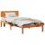 Cadru de pat cu headboard Maroniu cerat 90 x 200 cm GartenMobel Dekor