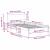 Cadru de pat cu headboard Maroniu cerat 90 x 200 cm GartenMobel Dekor