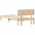 Cadru de pat cu headboard natural 80 x 200 cm GartenMobel Dekor