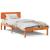 Cadru de pat cu headboard Maroniu cerat 80 x 200 cm GartenMobel Dekor