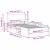 Cadru de pat cu headboard Maroniu cerat 80 x 200 cm GartenMobel Dekor