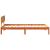 Cadru de pat cu headboard Maroniu cerat 90 x 190 cm GartenMobel Dekor