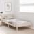 Cadru de pat cu headboard natural 75 x 190 cm GartenMobel Dekor