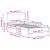 Cadru de pat cu headboard Maroniu cerat 75 x 190 cm GartenMobel Dekor