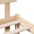 Cadru de pat cu headboard Maro 100 x 200 cm Lemn masiv de pin GartenMobel Dekor
