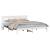 Cadru de pat cu headboard Alb 180 x 200 cm Lemn masiv de pin GartenMobel Dekor
