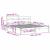 Cadru de pat cu headboard Maro 180 x 200 cm Lemn masiv de pin GartenMobel Dekor