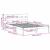 Cadru de pat cu headboard Maro 160 x 200 cm Lemn masiv de pin GartenMobel Dekor