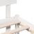 Cadru de pat cu headboard Alb 135 x 190 cm Lemn masiv de pin GartenMobel Dekor