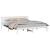 Cadru de pat Alb 200 x 200 cm Lemn masiv de pin GartenMobel Dekor