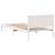 Cadru de pat Alb 100 x 200 cm Lemn masiv de pin GartenMobel Dekor