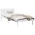 Cadru de pat Alb 75 x 190 cm Lemn masiv de pin GartenMobel Dekor
