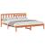 Cadru de pat Maro ceruit 200 x 200 cm Lemn masiv de pin GartenMobel Dekor