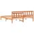 Cadru de pat Maro ceruit 200 x 200 cm Lemn masiv de pin GartenMobel Dekor