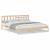 Cadru de pat cu headboard Maro 180 x 200 cm Lemn masiv de pin GartenMobel Dekor