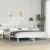 Cadru de pat cu headboard Alb 180 x 200 cm Lemn masiv de pin GartenMobel Dekor