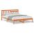 Cadru de pat Maro ceruit 140 x 200 cm Lemn masiv de pin GartenMobel Dekor