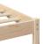 Cadru de pat cu headboard Maro 120 x 200 cm Lemn masiv de pin GartenMobel Dekor