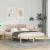 Cadru de pat cu headboard Maro 140 x 190 cm Lemn masiv de pin GartenMobel Dekor