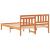 Cadru de pat Maro ceruit 140 x 190 cm Lemn masiv de pin GartenMobel Dekor