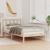 Cadru de pat cu headboard Maro 90 x 200 cm Lemn masiv de pin GartenMobel Dekor