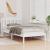 Cadru de pat cu headboard Maro 100 x 200 cm Lemn masiv de pin GartenMobel Dekor