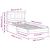 Cadru de pat cu headboard Alb 75 x 190 cm Lemn masiv de pin GartenMobel Dekor